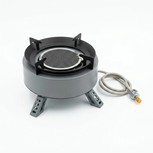 ATAD Portable Ceramic Gas Camping Stove (20 x 15 cm) – Infrared Ceramic Burner with Extension Hose & Protective Storage Case ATAD Portable Ceramic Gas Camping Stove (20 x 15 cm) – Infrared Ceramic Burner with Extension Hose & Protective Storage Case