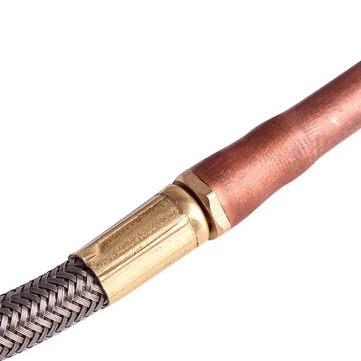 أنبوب إشعال الحطب والفحم بالغاز (شاخوف) للرحلات بطول 1.3  متر – مشعل حطب وكشتات نحاسي بـ 8 فتحات لهب  من عتاد - عتاد - Image 3