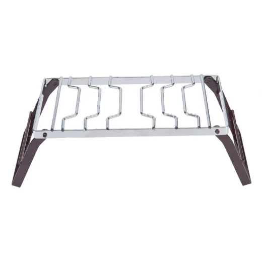Atad Foldable Campfire Rack 20×30 cm – Heavy Duty Fire Grill for Camping & BBQ - Atad - Image 3