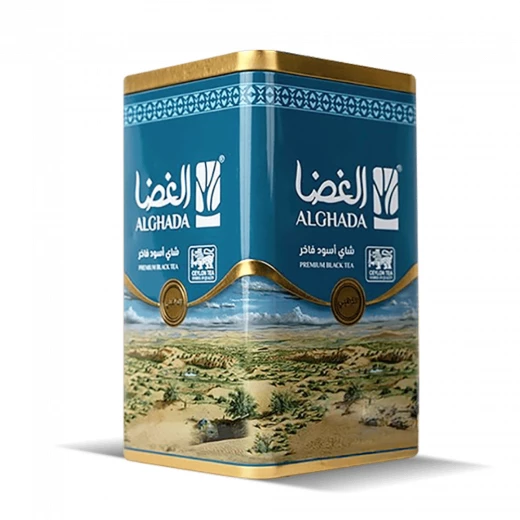 شاي الغضا الذهبي 250 غرام علبة معدنية – نكهة سيلانية فاخرة مثالية للبر والرحلات من شاي الغضا شاي الغضا الذهبي 250 غرام علبة معدنية – نكهة سيلانية فاخرة مثالية للبر والرحلات من شاي الغضا