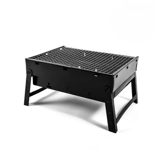 Atad Large Foldable Ground Grill – Heat-Resistant & Portable BBQ Charcoal Grill Atad Large Foldable Ground Grill – Heat-Resistant & Portable BBQ Charcoal Grill