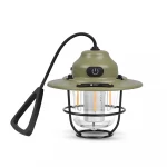 TOBY’S CPL-T37 PRO Rechargeable Camping Lantern – Waterproof Retro LED Light, 5 Lighting Modes, 1200mAh Battery & USB Type-C Charging - Tobys