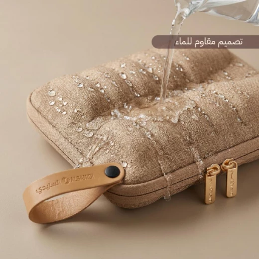 طقم فناجيل قهوة بالنقش العسيري 12 فنجان 15×19.3×7.3 سم – حماية قوية وتنقل سهل بتصميم عملي وأنيق من عتاد - عتاد - Image 3