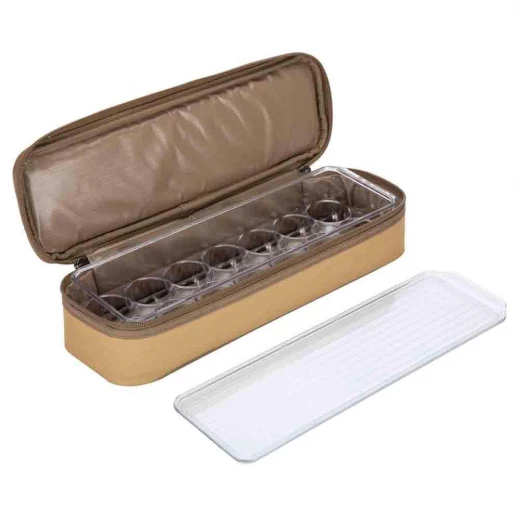 Atad Egg Storage Case with Carry Bag 39.5×9.5×13 cm – Shock Protection, Portable & Durable for Travel and Camping - Atad - Image 2