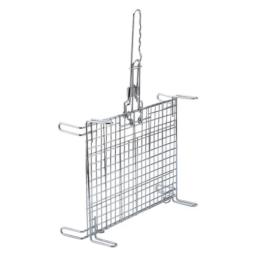 Atad Stainless Steel BBQ Grill Mesh 30×30 cm – Durable Single-Grid Design for Meat, Chicken & Vegetables - Atad - Image 3