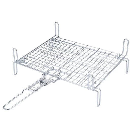 Atad Stainless Steel BBQ Grill Mesh 30×30 cm – Durable Single-Grid Design for Meat, Chicken & Vegetables - Atad - Image 4