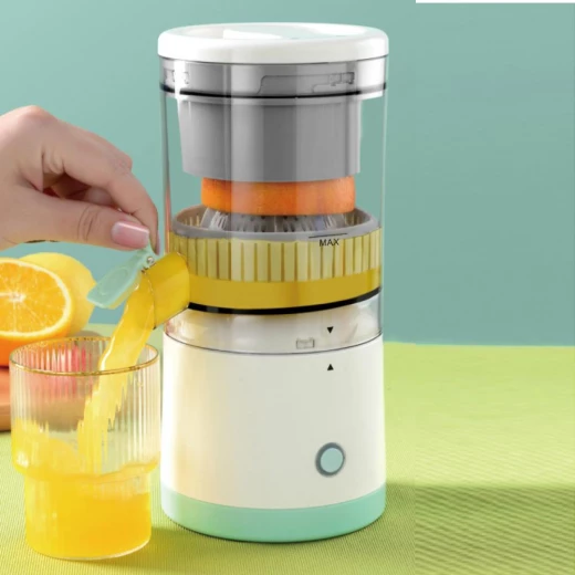 Atad Portable Orange Juicer 13.8×11.2×23.75 cm – Fast Fresh Juice, USB Rechargeable & Portable - Atad - Image 4