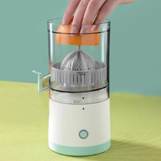 Atad Portable Orange Juicer 13.8×11.2×23.75 cm – Fast Fresh Juice, USB Rechargeable & Portable - Atad - Image 2