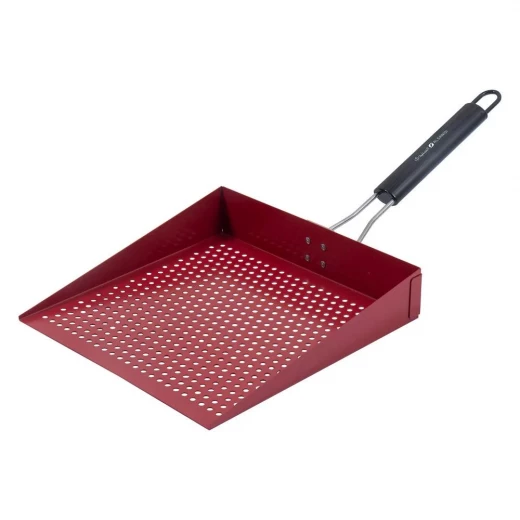 Atad Grill Tray 25.5×25.5×8 cm – Black – Non-Stick, Easy to Clean, Space-Saving & Heat Protection BBQ Tray Atad Grill Tray 25.5×25.5×8 cm – Black – Non-Stick, Easy to Clean, Space-Saving & Heat Protection BBQ Tray