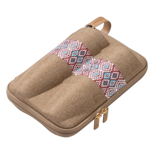 ATAD Shockproof & Water-Resistant Tea Glasses Case (12 Pcs) – Hard Shell EVA Construction with Spandex Lining (15 x 22 x 7.2 cm) Wooden Tone with Traditional Agate Pattern ATAD Shockproof & Water-Resistant Tea Glasses Case (12 Pcs) – Hard Shell EVA Construction with Spandex Lining (15 x 22 x 7.2 cm) Wooden Tone with Traditional Agate Pattern