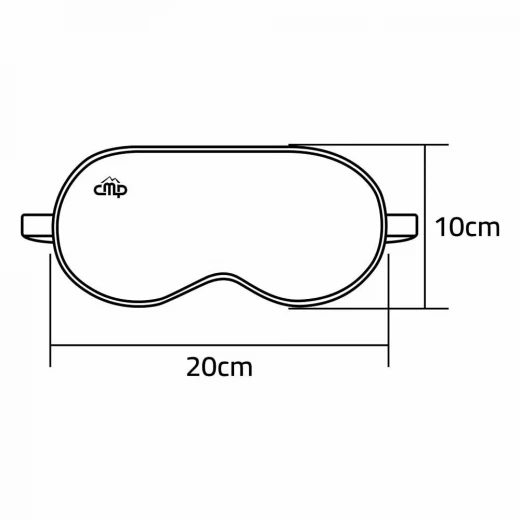 Atad Sleep Mask for Travel & Naps – Navy Blue – Full Light Blocking & Superior Comfort - Atad - Image 2