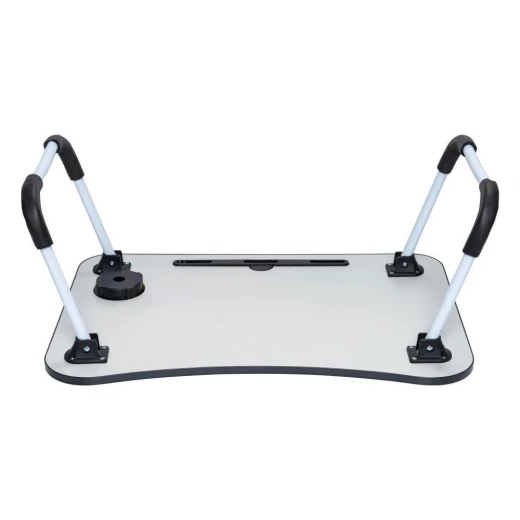 Atad Foldable Wooden Portable Table 40×60 cm – Grey – Weather-Resistant & Easy to Carry - Atad - Image 5