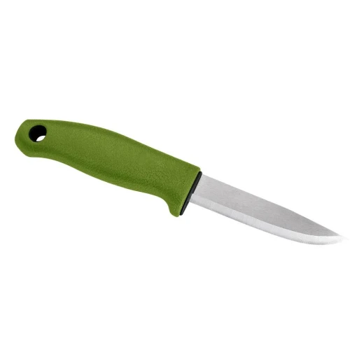 ATAD 5CR15 Stainless Steel Tactical Hunter & Camp Knife (10 cm Blade, 24.3 cm Total, Olive Green) – Food-Safe Outdoor Utility & Cooking Knife with Protective Sheath - Atad - Image 4