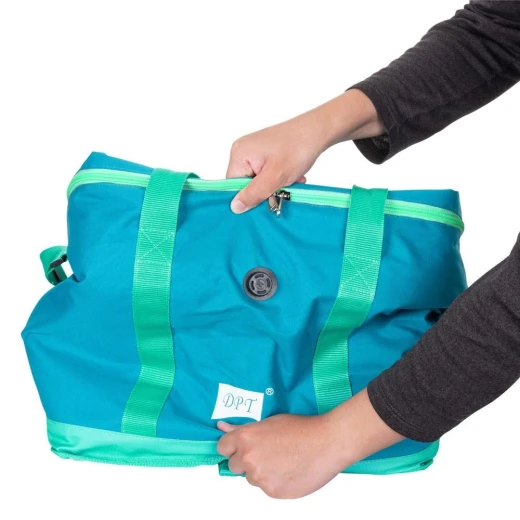 ATAD 30L Foldable Insulated Cooler Bag – Triple-Layer Thermal Defense with Aluminum Foil & Water-Resistant 600D Oxford Fabric (41 x 26 x 43.5 cm) (Green Color) - Atad - Image 2