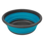 ATAD 37.5 x 14 cm Foldable Large Round Silicone Basin & Bowl (Turquoise) – Space-Saving Collapsible Utility Container for Kitchen & Camping Overlanding - Atad