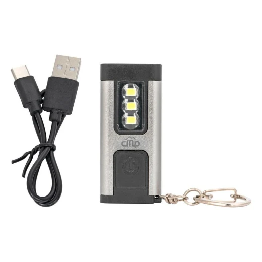 ATAD 150-Lumen Aluminum Keychain Flashlight with COB Side Light – Ultra-Compact Portable Emergency & Overlanding Light  - Atad - Image 2