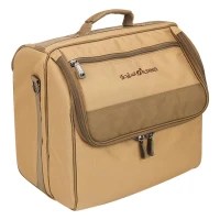 ATAD Al-Rihla 30L Thermos & Coffee Gear Bag – Water-Resistant Oxford Fabric with Easy-Clean PVC Lining (34.5 x 26 x 33 cm) for Thermoses, Cups & Accessories (Khaki Color)