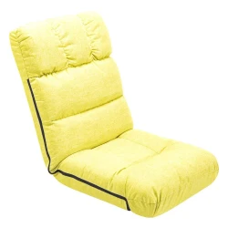 ATAD 6-Position Adjustable Floor Chair & Reclining Backrest Seat (Supports up to 100 kg) – Foldable Ergonomic Floor Cushion for Home, Gaming & Outdoor Camping