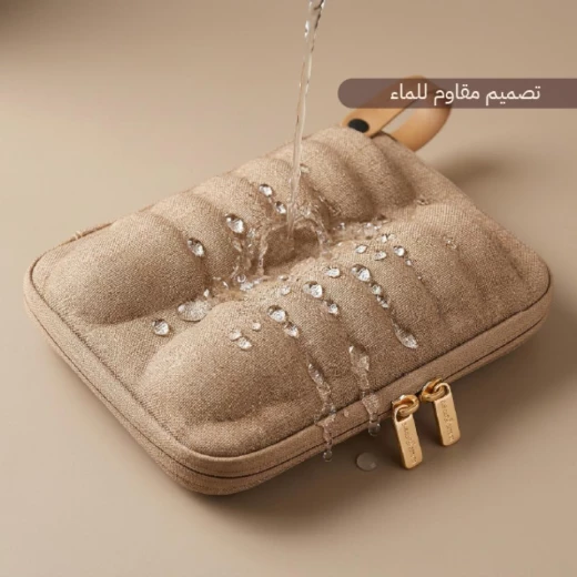 طقم فناجيل قهوة بالنقش العسيري 12 فنجان  16.7×24.2×7.9 سم – حماية ضد الصدمات والرطوبة بتصميم محمول وأنيق من عتاد - عتاد - Image 3