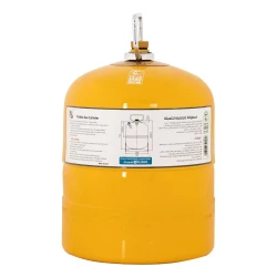 Atad Indian Refillable Gas Cylinder 1.25 kg – Yellow – Heavy-Duty Safe Cylinder for Home & Outdoor Use