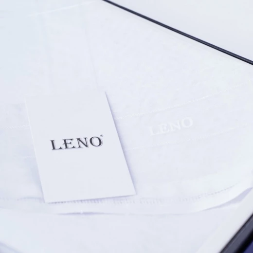 LENO Premium Italian White Shemagh, Fine Cotton Luxury Arab Headscarf with Elegant Classic Weave Size 52 - Leno - Image 4