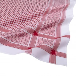 شماغ البصمة 27 الفاخر من القطن الطبيعي 100% بنقشة كلاسيكية راقية 50 من شماغ البسام