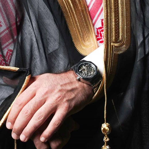 بشت رجالي باللون الأسود قبة قصب كمبيوتر، مقاس 60 - فاخر و أنيق من مدراز - مدراز - Image 3
