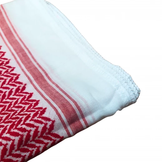 MIDRAZ Jordanian Boys’ Red Shemagh – Traditional Pattern with Premium Soft Fabric - Midraz - Image 3