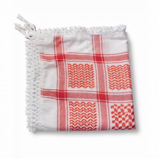 Midraz Fringed Red Shemagh with Pin-Tied Fringe – Neat Finish, Stable Fringe, Suitable for Daily Use Midraz Fringed Red Shemagh with Pin-Tied Fringe – Neat Finish, Stable Fringe, Suitable for Daily Use