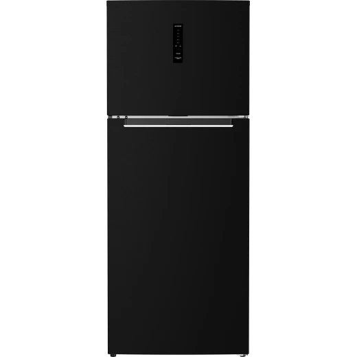MEC Refrigerator, Black Inox, 448 liter, Nofrost, Digital Dispaly, Internal handle, Inverter, A++ MEC Refrigerator, Black Inox, 448 liter, Nofrost, Digital Dispaly, Internal handle, Inverter, A++