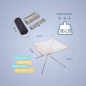 Folding Fire Stands