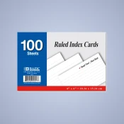 Index Cards & Flash Cards