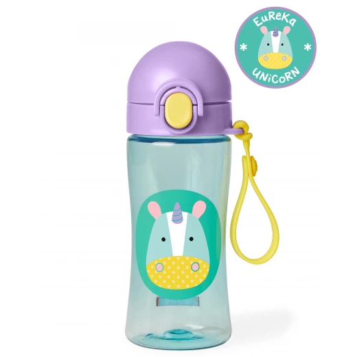 Skip Hop Zoo Lock-Top Unicorn Sports Bottles