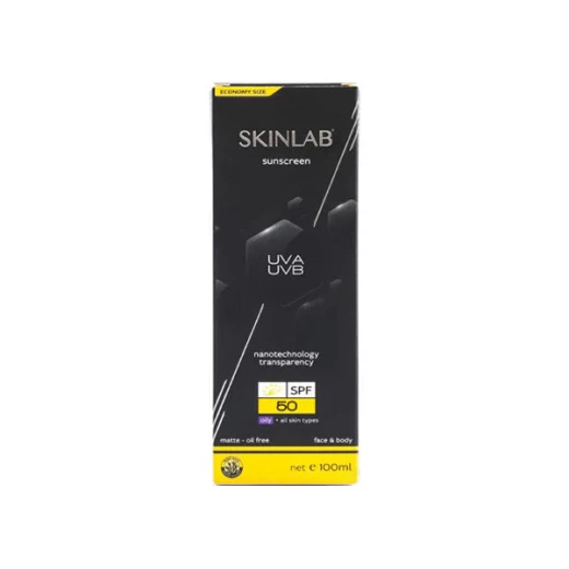 كريم واقي شمس Skinlab Spf50+ بحجم 100 مل للبشرة الدهنية كريم واقي شمس Skinlab Spf50+ بحجم 100 مل للبشرة الدهنية