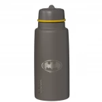 B.Box Thermo Bottle 1L, Batman Stainless Steel Water Bottle with Mouthpiece, Triple Layer Insulated Thermos, Leak-Proof Flip Top with Straw, BPA-Free, Keeps Drinks Cold for 46 Hours - B.Box