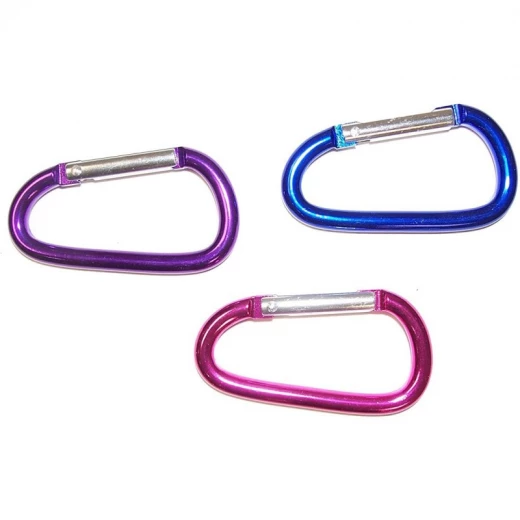 Inkology Carabiner Band Clips - Purple/Blue/Pink one piece Inkology Carabiner Band Clips - Purple/Blue/Pink one piece