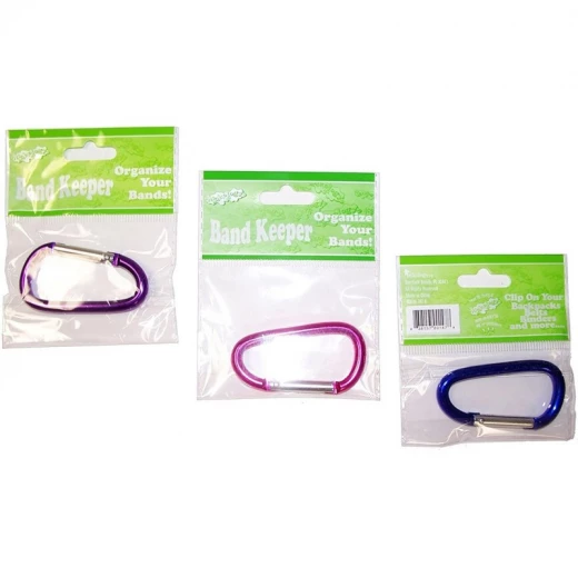 Inkology Carabiner Band Clips - Purple/Blue/Pink one piece - Inkology - Image 2