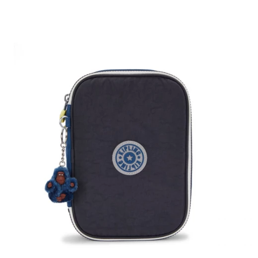 Kipling Large Pencil Case - Unisex Fantasy Blue - Holds 100 Pens 21 x 5 x 15 cm Kipling Large Pencil Case - Unisex Fantasy Blue - Holds 100 Pens 21 x 5 x 15 cm