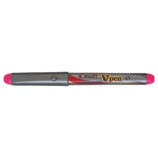 قلم حبر بايلوت V-Pen وردي سن متوسط - كتابة سلسة قلم حبر بايلوت V-Pen وردي سن متوسط - كتابة سلسة