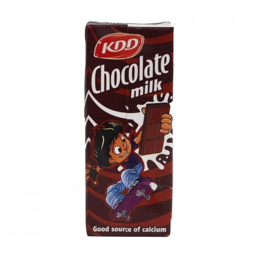 KDD Chocolate Flavoured Milk 180ml, Delicious and Nutritious Drink, Smooth and Creamy Taste, Perfect Refreshing Beverage for All Ages KDD Chocolate Flavoured Milk 180ml, Delicious and Nutritious Drink, Smooth and Creamy Taste, Perfect Refreshing Beverage for All Ages