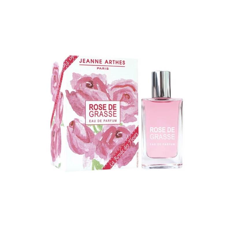 Jeanne Arthes Vanille Rose de Grasse 30ml Floral Perfume for Women Rose Scented Fragrance Romantic Gift - Jeanne Arthes