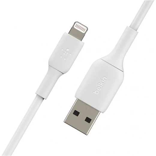Belkin BoostCharge USB-A to Lightning Cable, 1M, White (2-Pack) - Belkin - Image 2