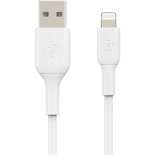 Belkin BoostCharge USB-A to Lightning Cable, 1M, White (2-Pack) - Belkin - Image 4