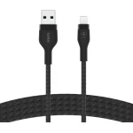كابل Belkin BoostCharge Pro Flex بطول 10 أقدام مضفر Lightning لجهاز iPhone 14/13 - شحن سريع - بيلكين