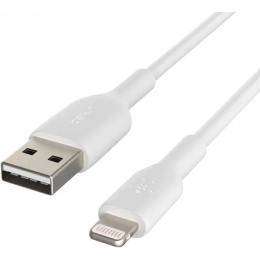 Belkin Boost Charge Lightning Cable 3ft White - MFi Certified iPhone/iPad/AirPods Charger - Belkin - Image 2