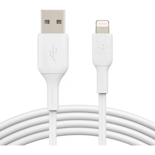 Belkin Boost Charge Lightning Cable 3ft White - MFi Certified iPhone/iPad/AirPods Charger Belkin Boost Charge Lightning Cable 3ft White - MFi Certified iPhone/iPad/AirPods Charger