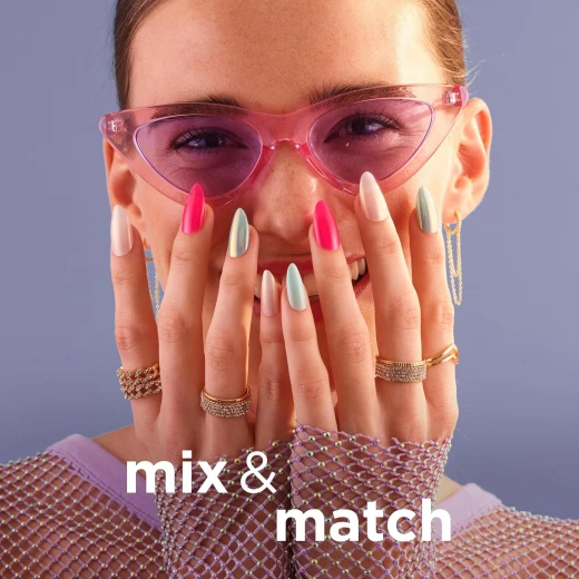Sally Hansen Salon Effects Miss Bliss Press On Nails Kit: Chic & Easy Manicure for Instant Style & Perfect Nails - Sally Hansen - Image 6