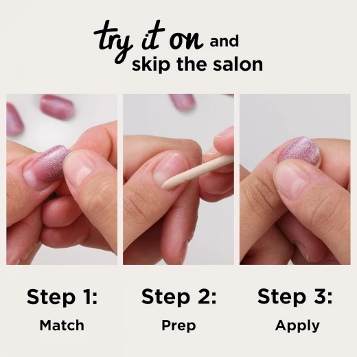 Sally Hansen Salon Effects Miss Bliss Press On Nails Kit: Chic & Easy Manicure for Instant Style & Perfect Nails - Sally Hansen - Image 10