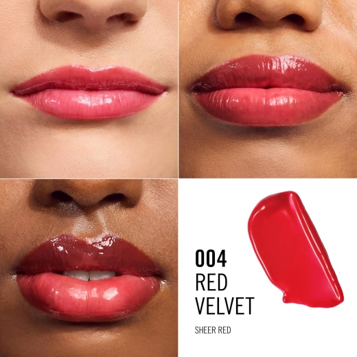 Rimmel London Butter Me Up Red Velvet Lip Balm: Hydrating Tinted Lip Care with Squalene 15ml - Rimmel London - Image 4