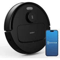 Ecovacs Deebot N20e Robot Vacuum Cleaner with Mop - 350 Min Runtime, Anti-Tangle, Smart Mapping